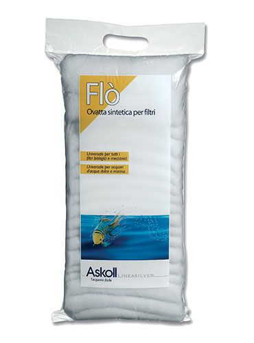 flò ovatta sintetica per filtro
