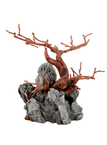 PURE Ornaments WOOD&ROCK BROWN