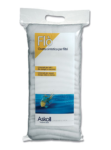 flò ovatta sintetica per filtro